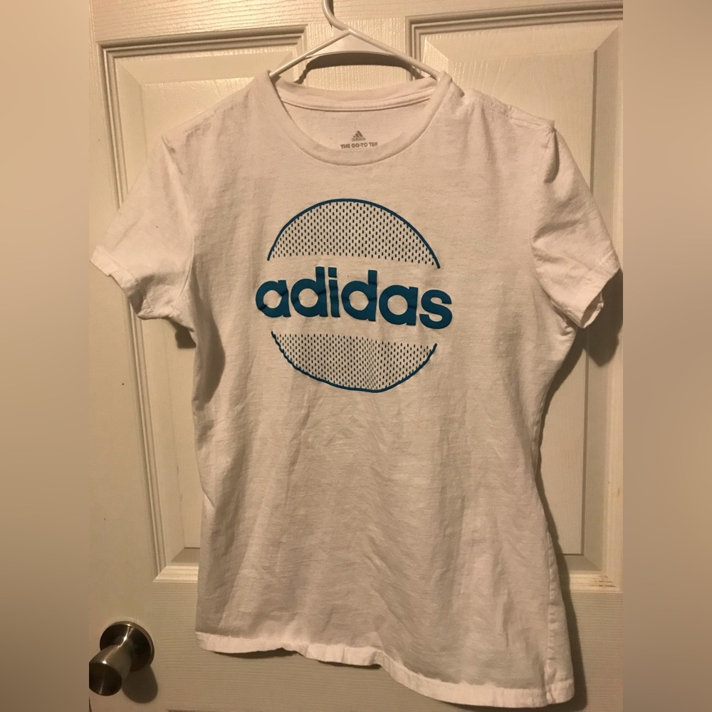 Youth Adidas Whit T-Shirt